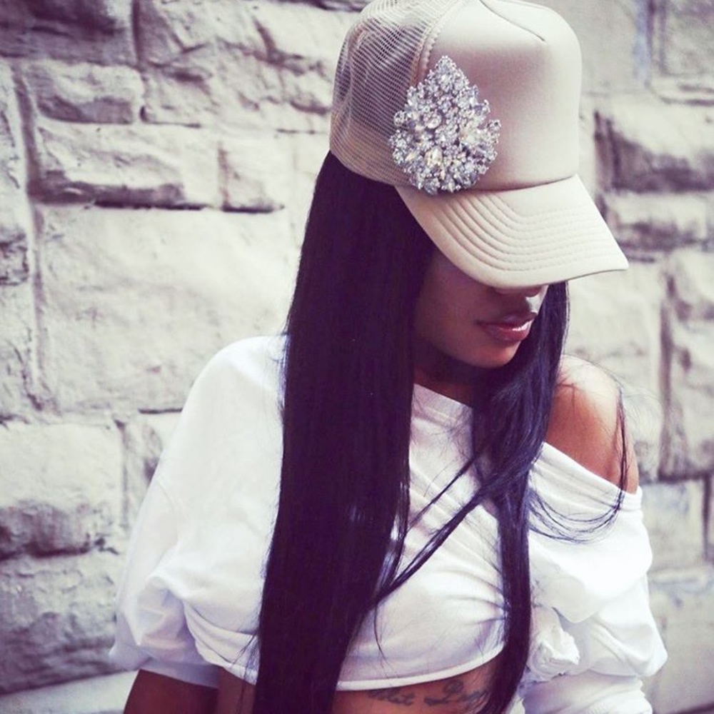 Fashion Crystal Baseball Cap